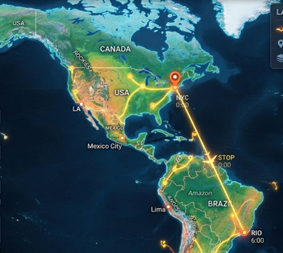 Map Animation